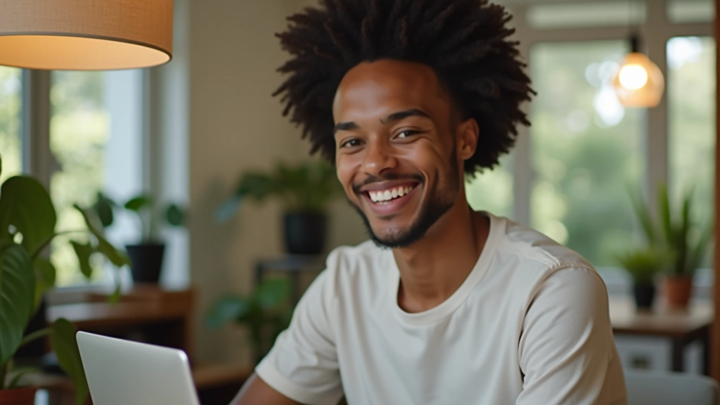 Personne travaillant à son bureau avec ordinateur portable et notes de cours
